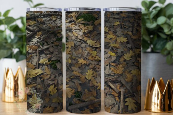 Rustic Forest Floor: Graphics & Tumbler Wraps