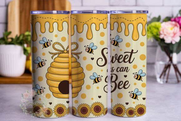 Sweet Bee Honey Drips Graphics & Tumbler Wraps Review