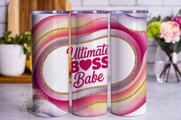 Ultimate Boss Babe Tumbler Wraps & Graphics Review